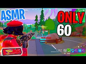 ASMR Gaming 😴 Fortnite Easy Wins? Only 60 Players! Gum Chewing 🎮🎧 Controller Sounds + Whispering 💤