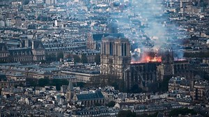 Trump suggests 'flying water tankers' against Notre Dame fire