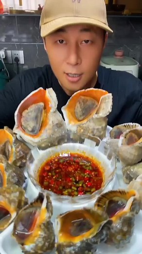 Giant Conch Snail Mukbang ASMR Eating Show