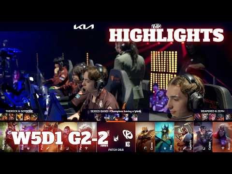 NAVI vs KC - Game 2 Highlights | Week 5 Day 1 LEC Spring 2026 | Natus Vincere vs Karmine Corp G2