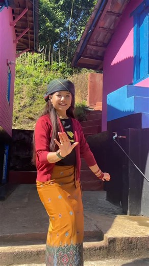 Bhumi Nepal on Instagram: "Nepali Panche Baja Dance ❤️ #reels #viral #nepalisong"