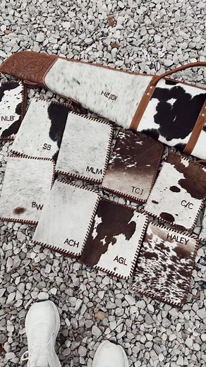 Custom Bible covers ✨🤍🤠 #cowhide #leather #westernfashion | L&L Boutique