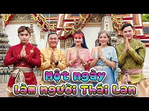 Linh Vy Thử Thách 1 Ngày Làm Người Thái Lan - Trang Phục Truyền Thống Thái Lan I Linh Vyy Official