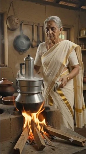 Traditional Kerala Puttu | Village Style Breakfast | Pure ASMR Cooking