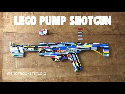 Lego Pump Shotgun Build Tutorial