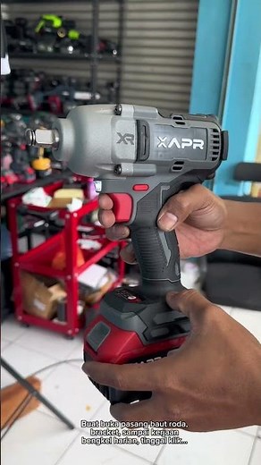 Easily Open Hard Bolts on Cars and Motorcycles Using This APR JAPAN Impact Wrench