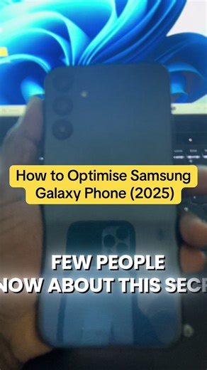 How to Optimise Samsung Galaxy Phone #optimise #samsung #android #phone #2025