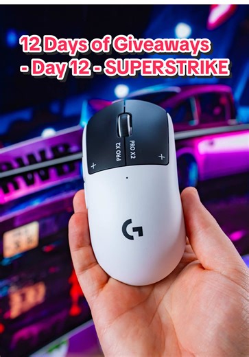 Who wants the new Logitech G Pro X2 SUPERSTRIKE gaming mouse? 👀 That’s right it’s finally time for the last day of Spudmas and one of you could grab one of these for yourself! 💪🏻 Make sure to follow all the instructions to be in with a chance! 😏 @Spudd Plays #techtok #gaming #gamingmouse #pcsetup #desksetup