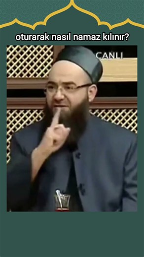 oturarak nasıl namaz kılınır?