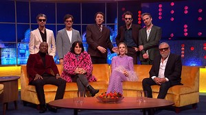 Brand new episode SATURDAY 9:35pm with special guests Katherine Ryan, Noel Fielding, Eddie Kadi, Ray Winstone, and we've got music from The Vaccines! Don't miss it. Saturday on ITV 📺🎉 | The Jonathan Ross Show