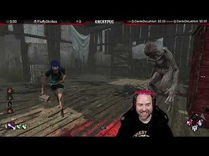 Feng min telling the killer where ANGRYPUG is. insanely funny Dead by daylight clip