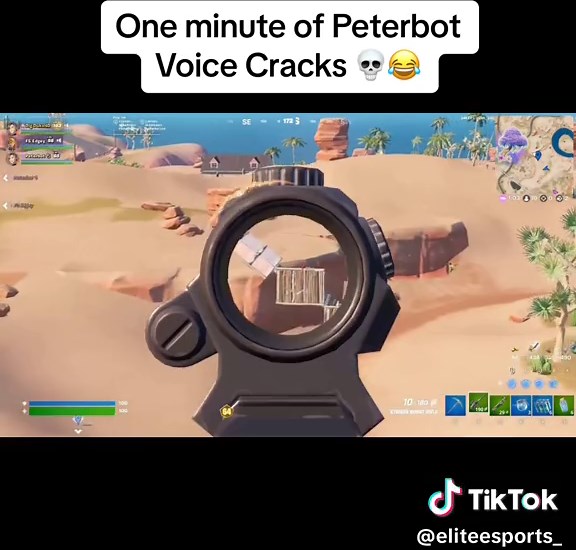 Peterbot Voice Cracks Part 1 #fortnite #fortnitepro #fortnitefunny #fortnitememes #peterbot