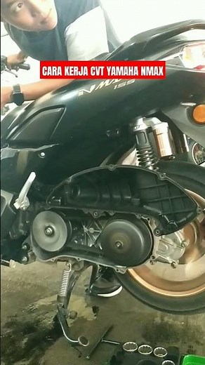 Cara kerja CVT | How a #CVT work | #Yamaha #NMAX #bengkel #mekanikmotor #kirian #short #bengkelmotor