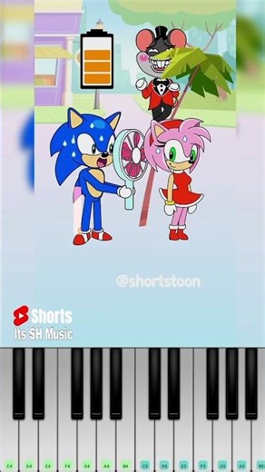 Super Sonic, Need to Wind | Poppy Playtime Chapter 4 @shortstoon - Piano Tutorial