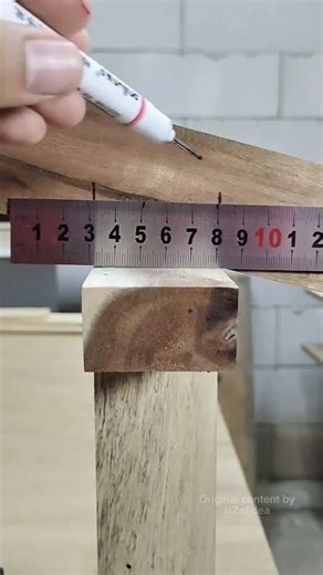 Bird's Mouth joinery, simple cut perfect lock.#woodworking #carpentry #tips #tipsandtricks #idea