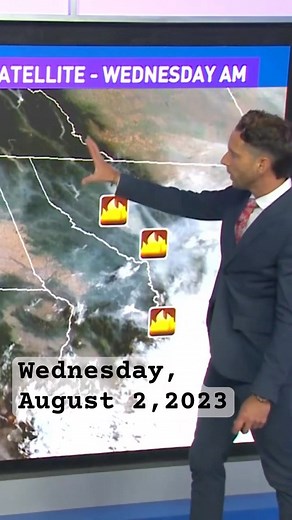 @flashlagoo breaks down the hot and hazy Wednesday before a chance of rain this weekend | Get the latest forecast on Krem.com/weather • • • • • #KREM #KREM2 #wx | KREM 2 News