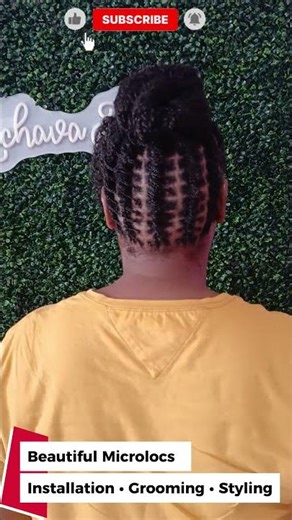 Beautiful Micro-locks installation and Style