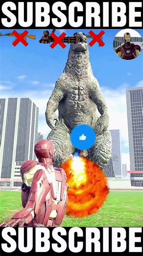 ALL GUN AND IRON MAN VS GODZILLA KILL CHALANGE 🤯 IN INDIAN BIKE DRIVING 3D #indianbikesdriving3dchea