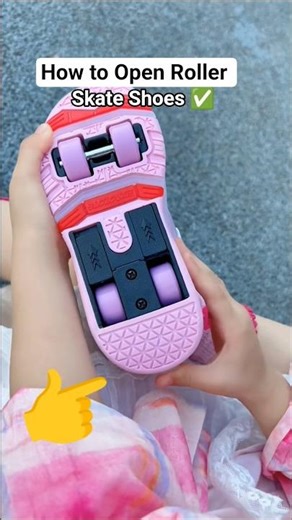 How to Use One Click Roller Skate Shoes ✅ Skating Shoes 🤩