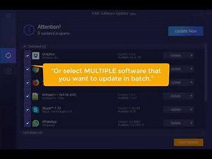 IObit Software Updater: How to Update Software for Windows PC Easily