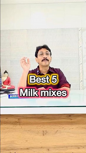 Best 5 milk mixes #MilkMix #NutritionTips #DentistRecommends