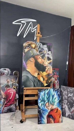 Original painting vs Canvas print which is better? #art #wallart #artist #artwork
