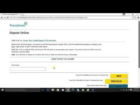 How to Dispute Your Credit Transunion