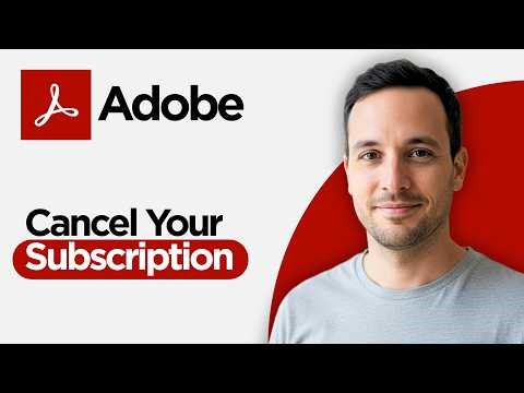 How to Cancel Your Adobe Creative Cloud Subscription (2026 Full Guide)