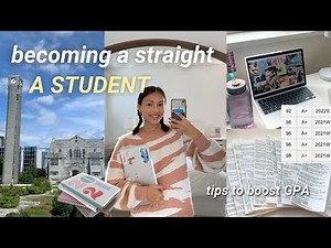 How to become an A student... Study and productivity tips for back to school