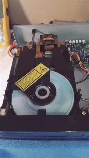 Sharp CD Player DX-3400HM, 1989' after repair and maintenance #sharp #audiorepair #riga