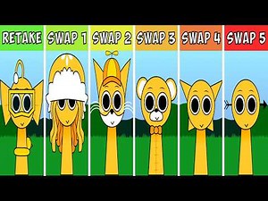 Incredibox Sprunki ALL Retake SWAPPED Characters