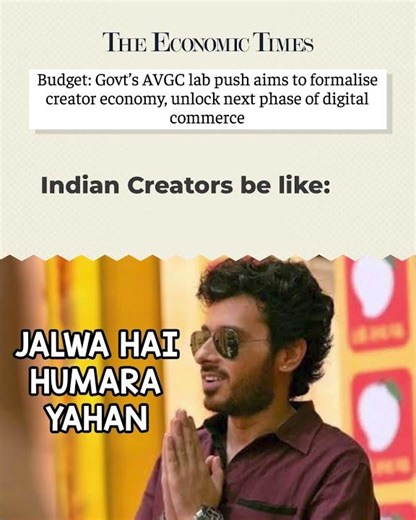 Budget 2026 Boosts Creator Economy | AVGC Push Sparks Digital Commerce