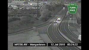 One man dead, two people flee after crash closed portion of PA Turnpike in Lancaster County