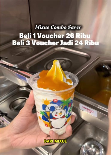 Bisa buat sharing sama keluarga & temen jadi worth it bgt buat kumpul pas bukber maupun lebaran 🤩 #MIXUEFirstSweet #rayapenuhrasa #nexent #nexentertainment #rayakankepulangan @Mixue Indonesia Store