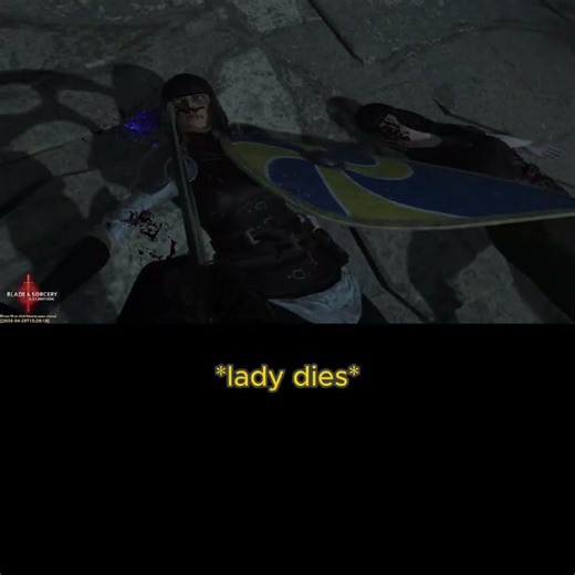 Fell to my back #bladeandsorcery #vr #gaming #funny