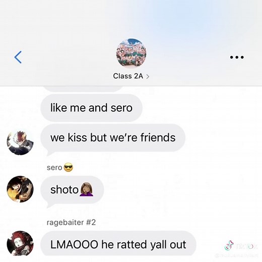 another part chat 😼😼 #bakudeku #fyp #viral #textingstories #mha | texting story