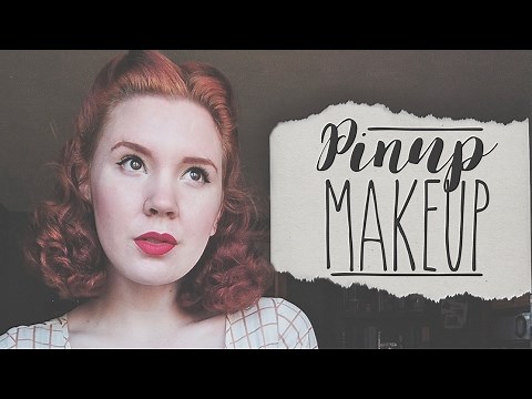 Simple Pinup Makeup || My Makeup Routine