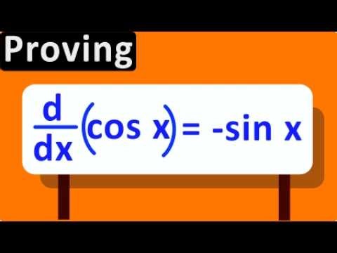 Derivative of Cosine function