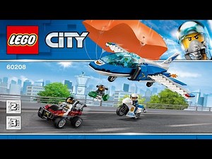 LEGO instructions - City - Sky Police - 60208 - Parachute Arrest (Book 2)