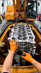 excavator engine repair