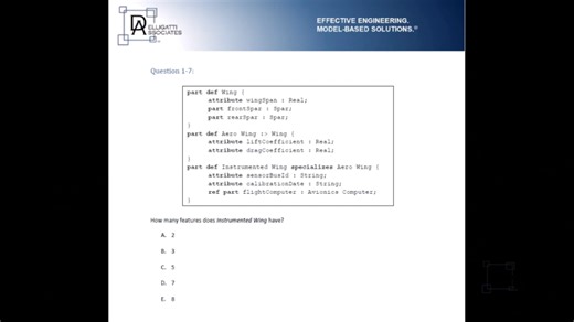 SysML v2 Accelerator™ Model User Training Course • Module 1, Segment 18 | Aaron Vegh