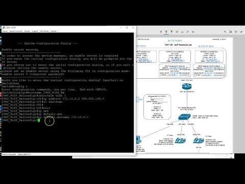 CNT125 Campus VoIP Lab 2 Switch Config Sp26