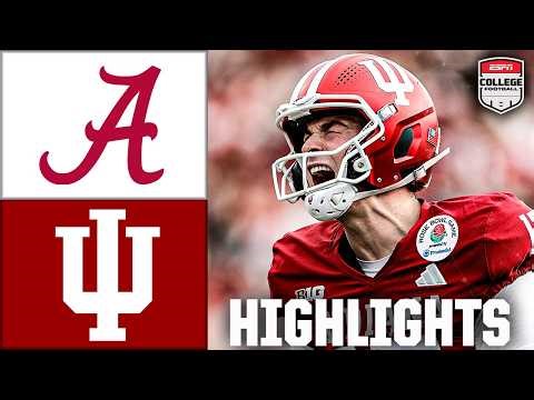 Rose Bowl: Alabama Crimson Tide vs. Indiana Hoosiers | Full Game Highlights | ESPN College Football