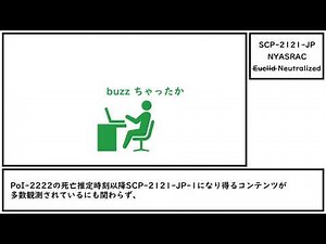 [Slow introduction] SCP-2121-JP [NYASRAC]