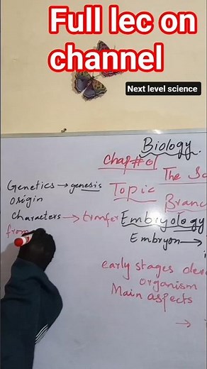 Genetics / branches of biology