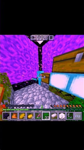 I Survived a Zombie Attack with 1 HEART! 😱 | Minecraft #Shorts