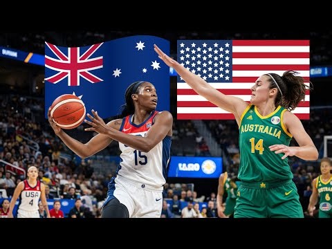 USA 🇺🇸 vs Australia 🇦🇺 | Exhibition Game Highlights 2025 | Full Breakdown!