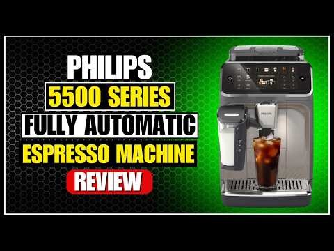 PHILIPS 5500 Series Fully Automatic Espresso Machine Review