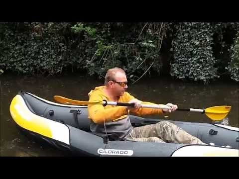 Testing the Sevylor Colorado Kayak