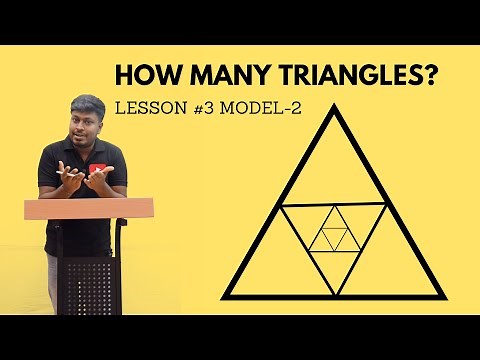 How many Triangles? || Lesson-3(Model-2)
